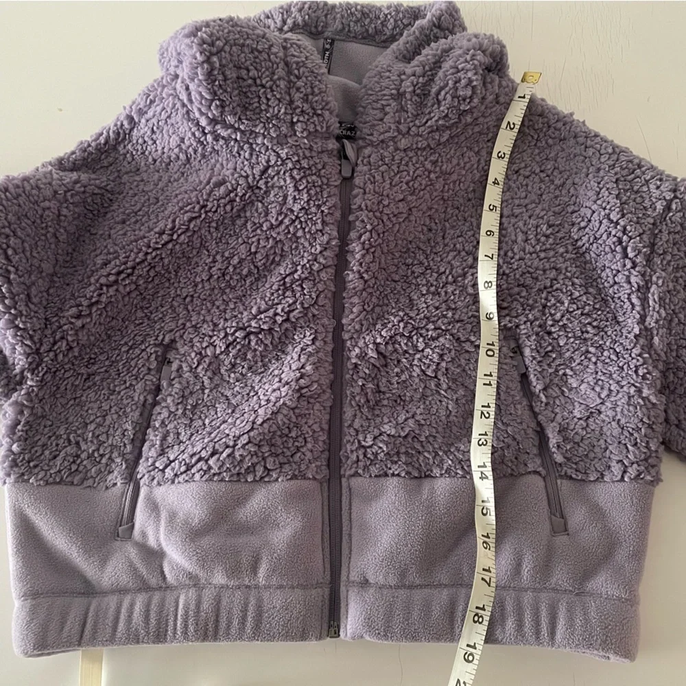 Athleta Girl Cloud Fleece Full Zip Hoodie size14